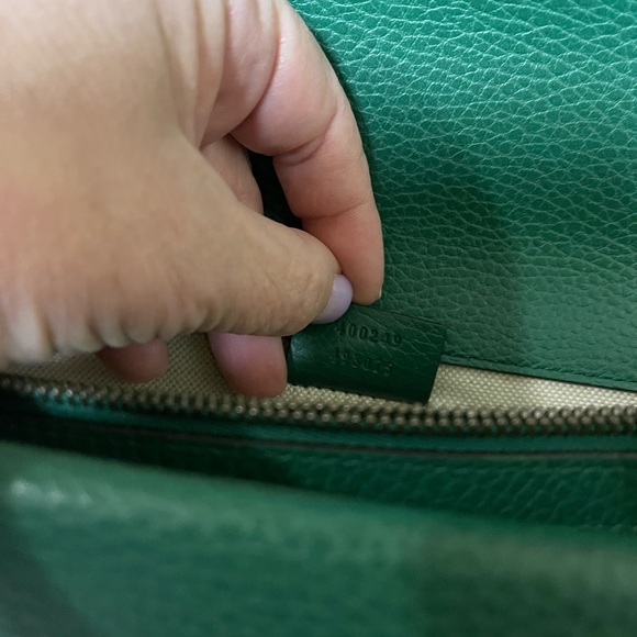 GUCCI DIONYSUS GREEN SHOULDER BAG 400249 CAOGX With Hardware BOX BAG CARD Ribbon - Picture 4 of 16